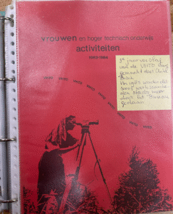 Het activiteitenverslag van VHTO in 1983-1984.