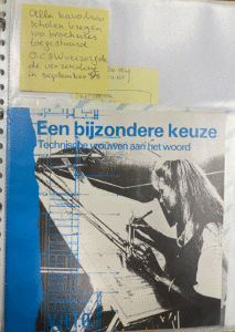 VHTO brochure uit 1985.