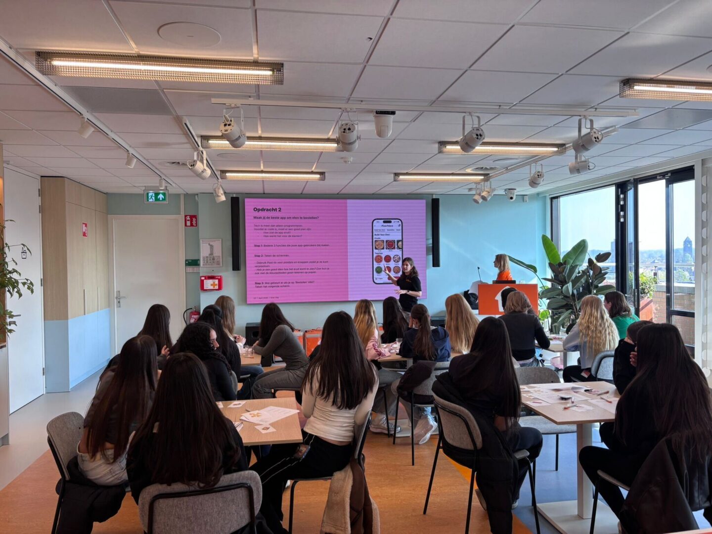 Girls' Day bij Thuisbezorgd