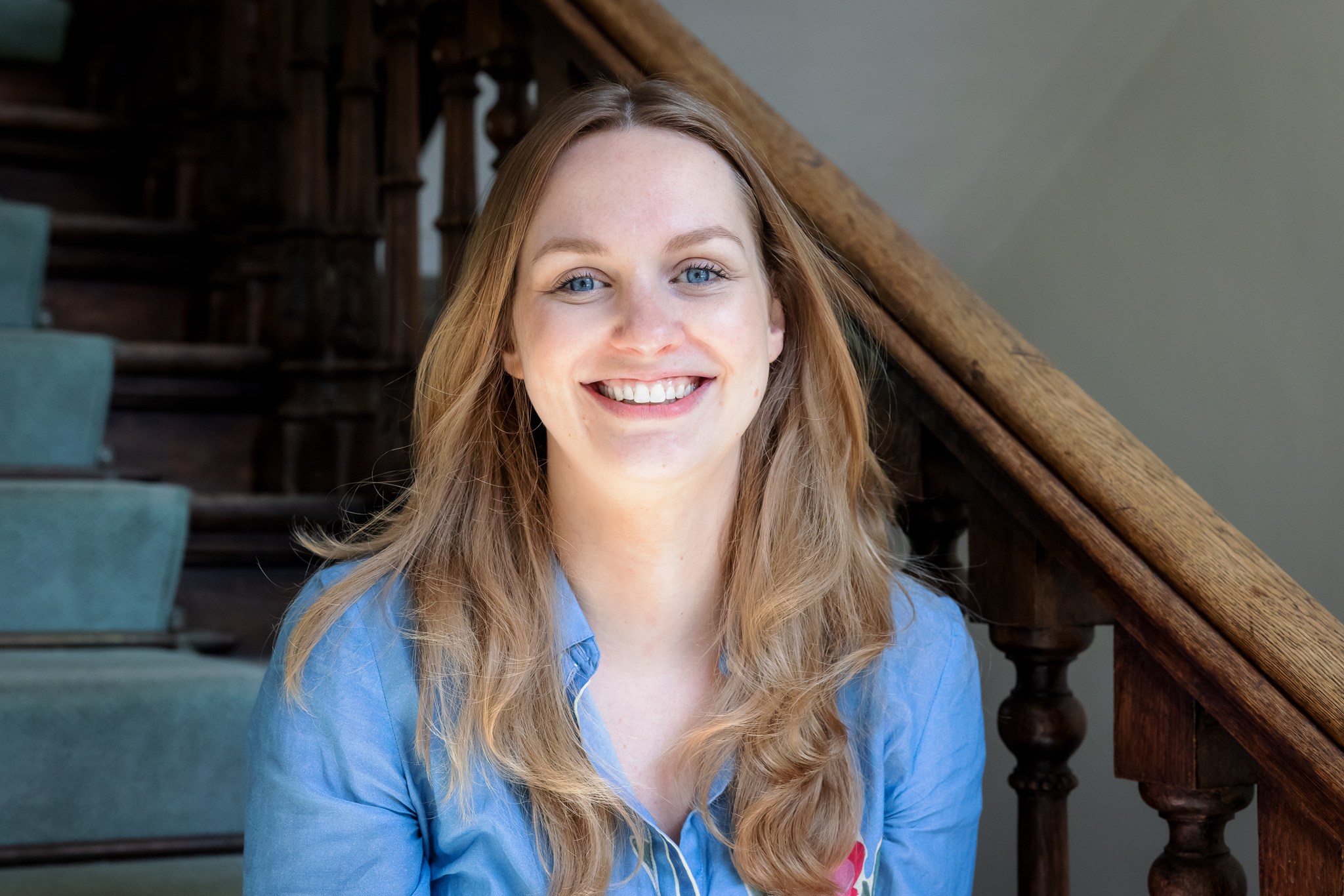 Collega Tessa bij VHTO