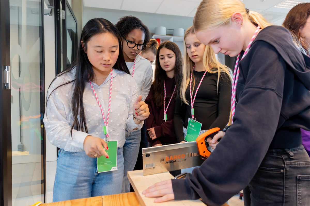 Girls' Day bij Buro Happold