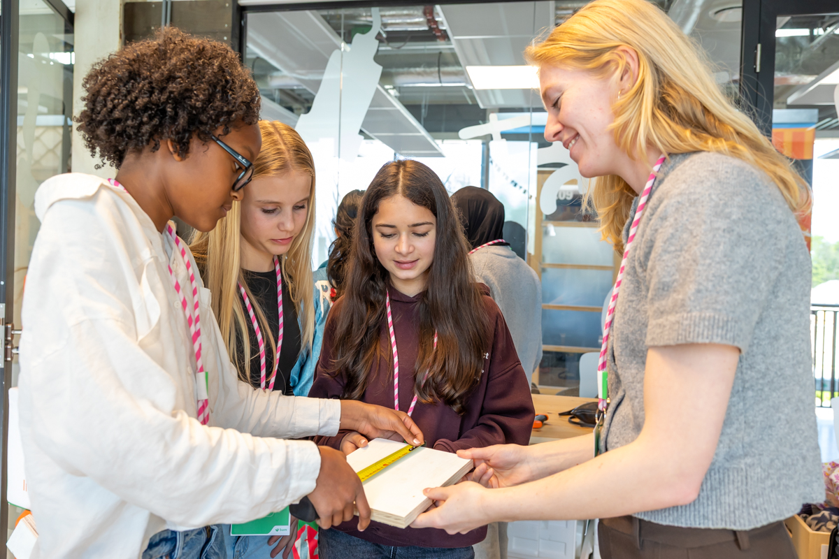 Girls' Day bij Buro Happold